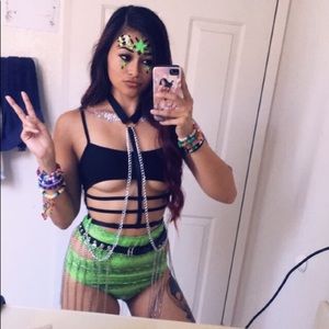 ❌SOLD❌Chain skirt belt